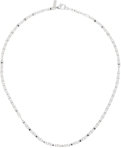 Hatton Labs Silver Classic Mariner Chain Necklace