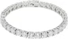 Hatton Labs Silver Classic Tennis M Bracelet In White