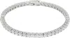 Hatton Labs Silver Classic Tennis S Bracelet In White