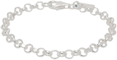 Hatton Labs Silver Dc Belcher Bracelet