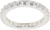 HATTON LABS SILVER ETERNITY RING