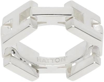 Hatton Labs Silver Large H Ring