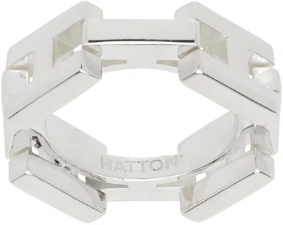 Hatton Labs Silver Large H Ring