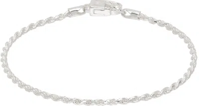 Hatton Labs Silver Rope Bracelet