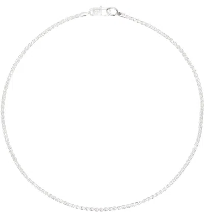 Hatton Labs Silver Rope Chain Necklace