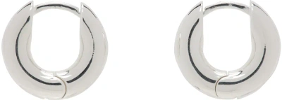 Hatton Labs Silver Round Hoop Earrings