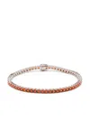Hatton Labs Crystal-embellished Tennis Bracelet In Silver