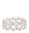 Hatton Labs Sterling Silver Formula Chunky Link Ring In Silver