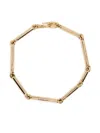 Hatton Labs Gold-plated Rhodium Bracelet In Gold