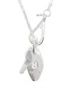 Hatton Labs Silver Towers Key Pendant Necklace In Silver