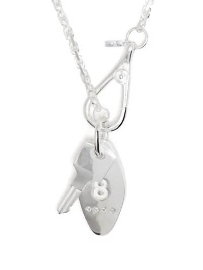 Hatton Labs Silver Towers Key Pendant Necklace