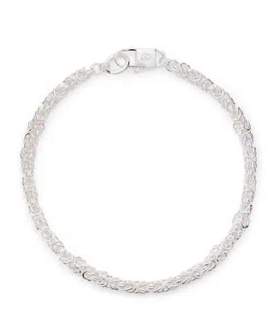 Hatton Labs Sterling Silver Intertwined Chain Bracelet