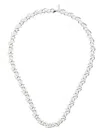 Hatton Labs Silver-plated Thorn-link Necklace In Silver