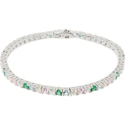 Hatton Labs Tennis Bracelet In Multi