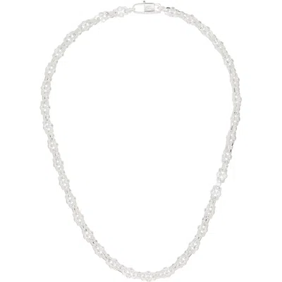 Hatton Labs Tycho Chain Necklace In Silver