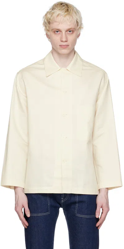 Haulier Off-white Surplus Pyjama Shirt In Ecru