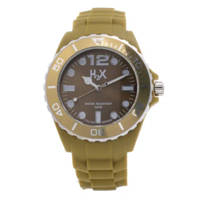 HAUREX BROWN RUBBER WATCH