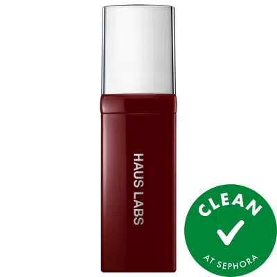 Haus Labs By Lady Gaga Atomic Shake High-shine Longwear Lip Lacquer Lipstick Mahogany 0.14 Fl Oz/4 ml In Brown