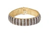 Haus Of Brilliance 10k Gold 10-1/3 Cttw Diamond 5 Row Tennis Bracelet In Multi