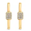 Haus Of Brilliance 10k Gold 3/8 Cttw Lab Grown Diamond Heart Shaped Huggie Hoop Earrings In Gold