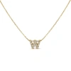 Haus Of Brilliance 10k Gold Diamond Accent "a-z" Initial Bubble Pendant Necklace
