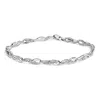 Haus Of Brilliance 10k White Gold Diamond Accent Spiral Link Bracelet In White