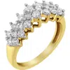 Haus Of Brilliance 10k Yellow Gold 1.0 Cttw Round Diamond Ring In Yellow