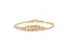 Haus Of Brilliance 10k Yellow Gold 1/4 Cttw Round-cut Diamond Basket Weave Rope Chain Style 7" Bracelet In Yellow