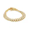 Haus Of Brilliance 10k Yellow Gold 5.0 Cttw Diamond Double Row S-link Cuban Bracelet In Yellow