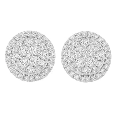 Haus Of Brilliance 10k Yellow Gold Round Cut Diamond Earrings