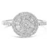 Haus Of Brilliance 10kt White Gold Diamond Cocktail Ring In White