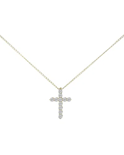 Haus Of Brilliance 14k 0.50 Ct. Tw. Lab-grown Diamond Pendant Necklace In Silver