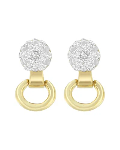 Haus Of Brilliance 14k 0.51 Ct. Tw. Diamond Stud Earrings In Gold