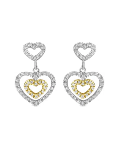 Haus Of Brilliance 14k 0.56 Ct. Tw. Diamond Dangle Earrings
