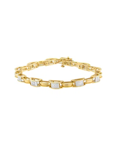 Haus Of Brilliance 14k 1.00 Ct. Tw. Diamond Link Bracelet