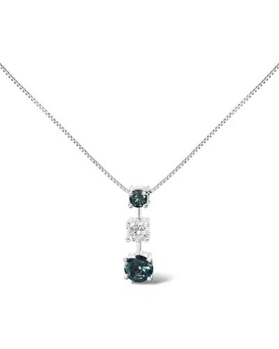 Haus Of Brilliance 14k 1.48 Ct. Tw. Diamond Pendant Necklace In Pattern