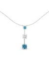 Haus Of Brilliance 14k 1.50 Ct. Tw. Diamond Pendant Necklace In White