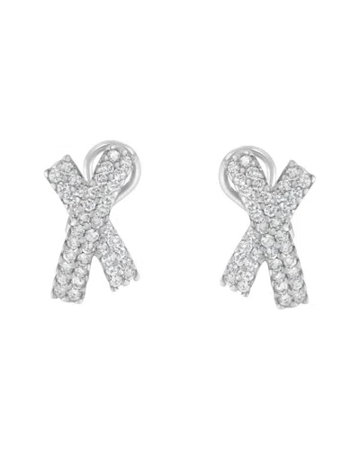 HAUS OF BRILLIANCE HAUS OF BRILLIANCE 14K 2.00 CT. TW. DIAMOND CLIP-ON EARRINGS