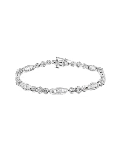 Haus Of Brilliance 14k 2.50 Ct. Tw. Diamond Link Bracelet