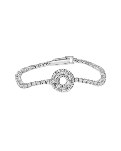 Haus Of Brilliance 14k 2.50 Ct. Tw. Diamond Tennis Bracelet In Metallic