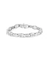 Haus Of Brilliance 14k 2.50 Ct. Tw. Diamond Tennis Bracelet In Metallic