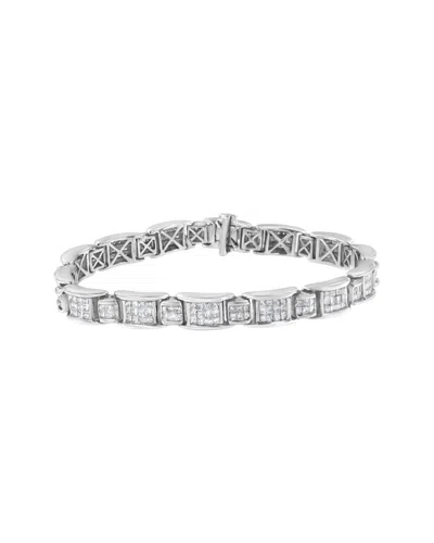 Haus Of Brilliance 14k 5.00 Ct. Tw. Diamond Link Bracelet