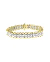 Haus Of Brilliance 14k 5.00 Ct. Tw. Diamond Tennis Bracelet In Gold