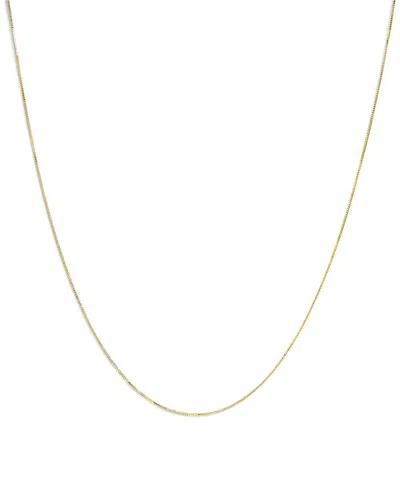 Haus Of Brilliance 14k Chain Necklace In Transparent