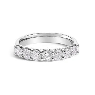 Haus Of Brilliance 14k Gold 1.0 Cttw Diamond 7 Stone Band Ring In Metallic