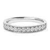 Haus Of Brilliance 14k Gold 1/2 Cttw Round Diamond Milgrain Wedding Band In Metallic