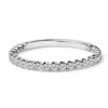 Haus Of Brilliance 14k Gold 1/4 Cttw Round Diamond Prong Set Wedding Band In Silver