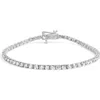 Haus Of Brilliance 14k Gold 5.0 Cttw Lab Grown Diamond Tennis Bracelet In Brown
