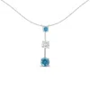 Haus Of Brilliance 14k 1.50 Ct. Tw. Diamond Pendant Necklace In White