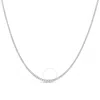 Haus Of Brilliance 14k White Gold 10.0 Cttw Graduated Lab-grown Diamond Tennis Necklace (f-g Color In White